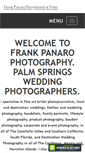 Mobile Screenshot of frankpanarophotography.com